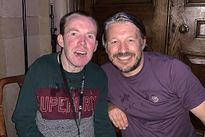 Richard Herring's Leicester Square Theatre Podcast. Image shows from L to R: Lee Ridley, Richard Herring