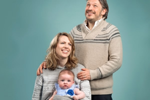 Image shows from L to R: Catie Wilkins, Richard Herring