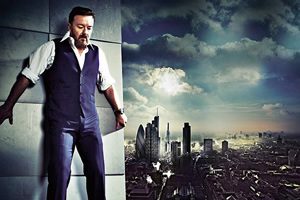 Ricky Gervais. Copyright: Richard Grassie