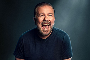 Ricky Gervais: Armageddon. Ricky Gervais. Credit: Matt Crockett