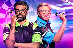 Rob And Romesh Vs. Image shows left to right: Romesh Ranganathan, Rob Beckett