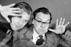 Running Wild. Image shows left to right: Ernie Wise, Eric Morecambe. Credit: Alex Dellow