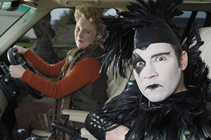 Rush Hour. Image shows from L to R: Lorna Watson, Adam Buxton Rush Hour. Image shows from L to R: Lorna Watson, Adam Buxton