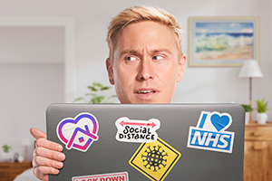 Russell Howard's Home Time. Russell Howard. Copyright: Avalon Television