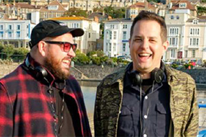 Sandylands. Image shows from L to R: Martin Collins, Alex Finch. Copyright: King Bert Productions