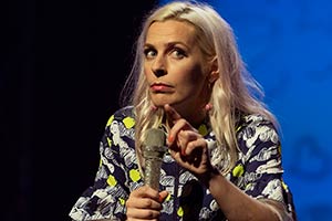 Sara Pascoe Live: LadsLadsLads. Sara Pascoe. Copyright: Phil McIntyre Entertainment