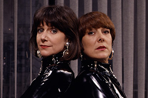 Second Thoughts. Image shows left to right: Liza (Belinda Lang), Faith (Lynda Bellingham)