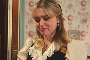 Sex Education. Aimee Gibbs (Aimee Lou Wood). Credit: Eleven Film