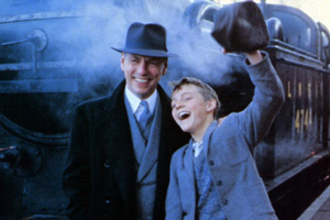 Shine On Harvey Moon. Image shows from L to R: Harvey Moon (Kenneth Cranham), Stanley (Lee Whitlock)