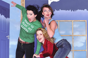 Smack The Pony. Image shows from L to R: Fiona Allen, Sally Phillips, Doon Mackichan