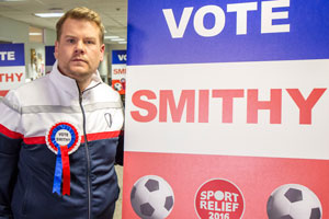 Gavin & Stacey. Smithy (James Corden). Copyright: Baby Cow Productions