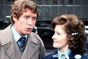 Some Mothers Do 'Ave 'Em. Image shows left to right: Frank Spencer (Michael Crawford), Betty Spencer (Michele Dotrice). Credit: BBC