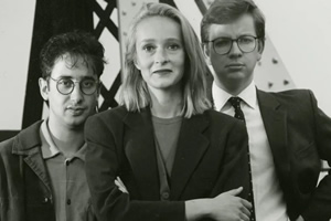 A Stab In The Dark. Image shows from L to R: David Baddiel, Tracey MacLeod, Michael Gove