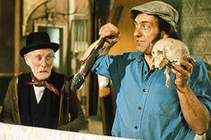 Steptoe And Son Ride Again. Image shows from L to R: Albert (Wilfrid Brambell), Harold (Harry H. Corbett). Copyright: Associated London Films Limited