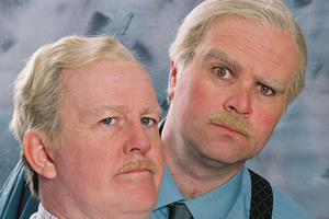 Still Game. Image shows from L to R: Jack Jarvis (Ford Kiernan), Victor McDade (Greg Hemphill)