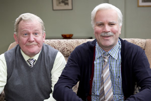 Still Game. Image shows from L to R: Jack Jarvis (Ford Kiernan), Victor McDade (Greg Hemphill)