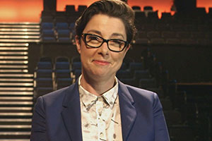 Sue Perkins' Comedy Greats: The Entertainers. Sue Perkins. Copyright: ITN