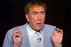 Superfrank. Frankie Howerd. Credit: Harlech TV