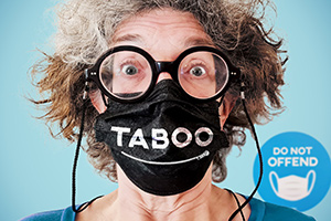 Taboo. Kate Copstick. Copyright: ABsoLuTeLy Productions