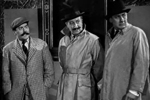 The Case Of The Mukkinese Battle-Horn. Image shows from L to R: Dick Emery, Peter Sellers, Spike Milligan