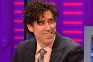 The Fake News Show. Stephen Mangan. Copyright: Hat Trick Productions