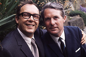 The Morecambe & Wise Show. Image shows from L to R: Eric Morecambe, Ernie Wise. Copyright: BBC