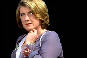 The Other Constance Chatterley. Miss Priestley (Felicity Montagu). Copyright: BBC