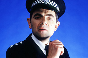 The Thin Blue Line. Inspector Fowler (Rowan Atkinson). Copyright: Tiger Aspect Productions