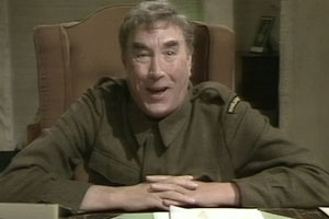 Then Churchill Said To Me. Private Potts (Frankie Howerd). Copyright: BBC