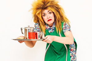 Tina T'urner Tea Lady. Tracey Collins