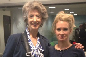 To Hull And Back. Image shows from L to R: Sheila (Maureen Lipman), Sophie (Lucy Beaumont)