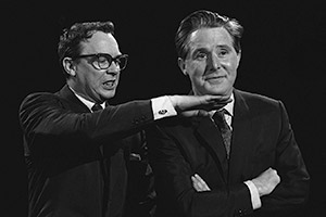 Two Of A Kind. Image shows from L to R: Eric Morecambe, Ernie Wise. Copyright: Associated Television
