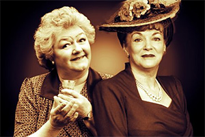 The Two Sisters. Image shows from L to R: Abigail (Joan Sims), Henrietta (Barbara Jefford). Copyright: BBC