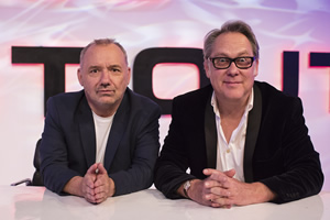 Vic & Bob's Big Night Out. Image shows from L to R: Bob Mortimer, Vic Reeves. Copyright: BBC