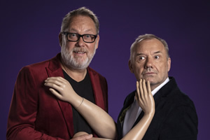 Vic & Bob's Big Night Out. Image shows from L to R: Vic Reeves, Bob Mortimer