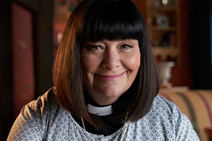 The Vicar Of Dibley. Geraldine Grainger (Dawn French). Copyright: Tiger Aspect Productions