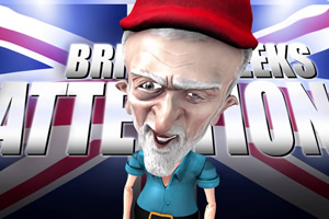 Steve Nallon voices Jeremy Corbyn