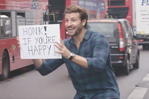 Honk! If you're Happy. Berry Company video