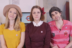 Image shows from L to R: Meg Salter, Sally O'Leary, Janine Harouni