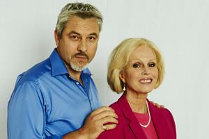 Walliams & Friend. Image shows from L to R: David Walliams, Joanna Lumley