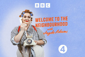 Jayde Adams in Welcome To The Neighbourhood. Jayde Adams. Credit: BBC, Unusual Productions
