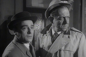 What A Carve Up. Image shows left to right: Earnest Broughton (Kenneth Connor), Syd (Sid James)