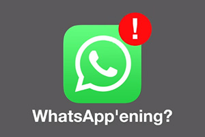 WhatsApp'ening