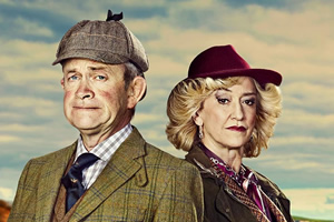 The Windsors. Image shows from L to R: Charles (Harry Enfield), Camilla (Haydn Gwynne). Copyright: Noho Film and TV