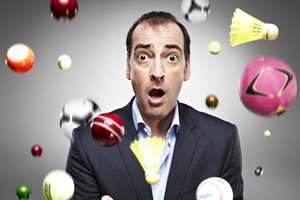 You Cannot Be Serious!. Alistair McGowan. Copyright: Avalon Television