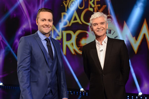 You're Back In The Room. Image shows from L to R: Keith Barry, Phillip Schofield. Copyright: Tuesday's Child