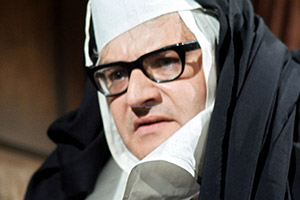 6 Dates With Barker. Fritz Braun / 'Lola' (Ronnie Barker). Copyright: London Weekend Television