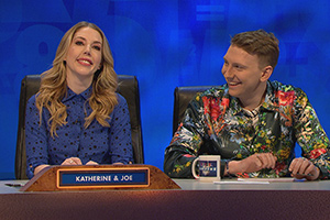 8 Out Of 10 Cats Does Countdown. Image shows from L to R: Katherine Ryan, Joe Lycett