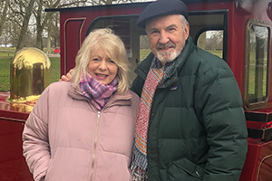 Alison & Larry: Billericay To Barry. Image shows left to right: Alison Steadman, Larry Lamb