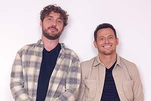 Battle In The Box. Image shows left to right: Seann Walsh, Joe Swash